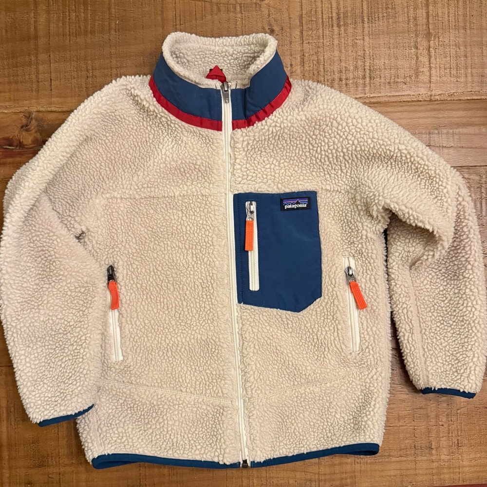 Patagonia Fleece Boys Jacket Size small 7-8